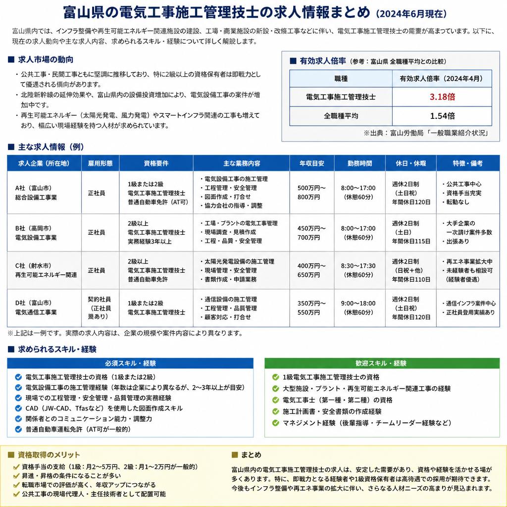 富山での求人情報